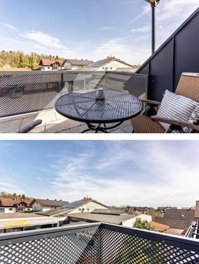 Terralpin Apartments - Charmante Dg Wohnung Mit Balkon Bruckmühl エクステリア 写真